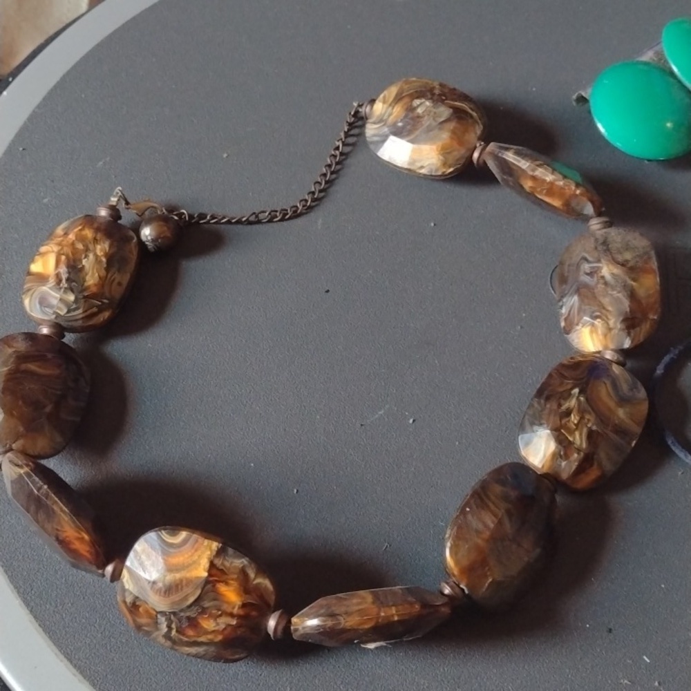 Betsy Johnson necklace Earrings Handcrafted Necklace - Picture 3 of 4